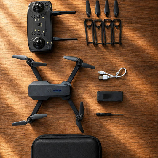 Dron con cámara — Diversión y aventura desde el aire